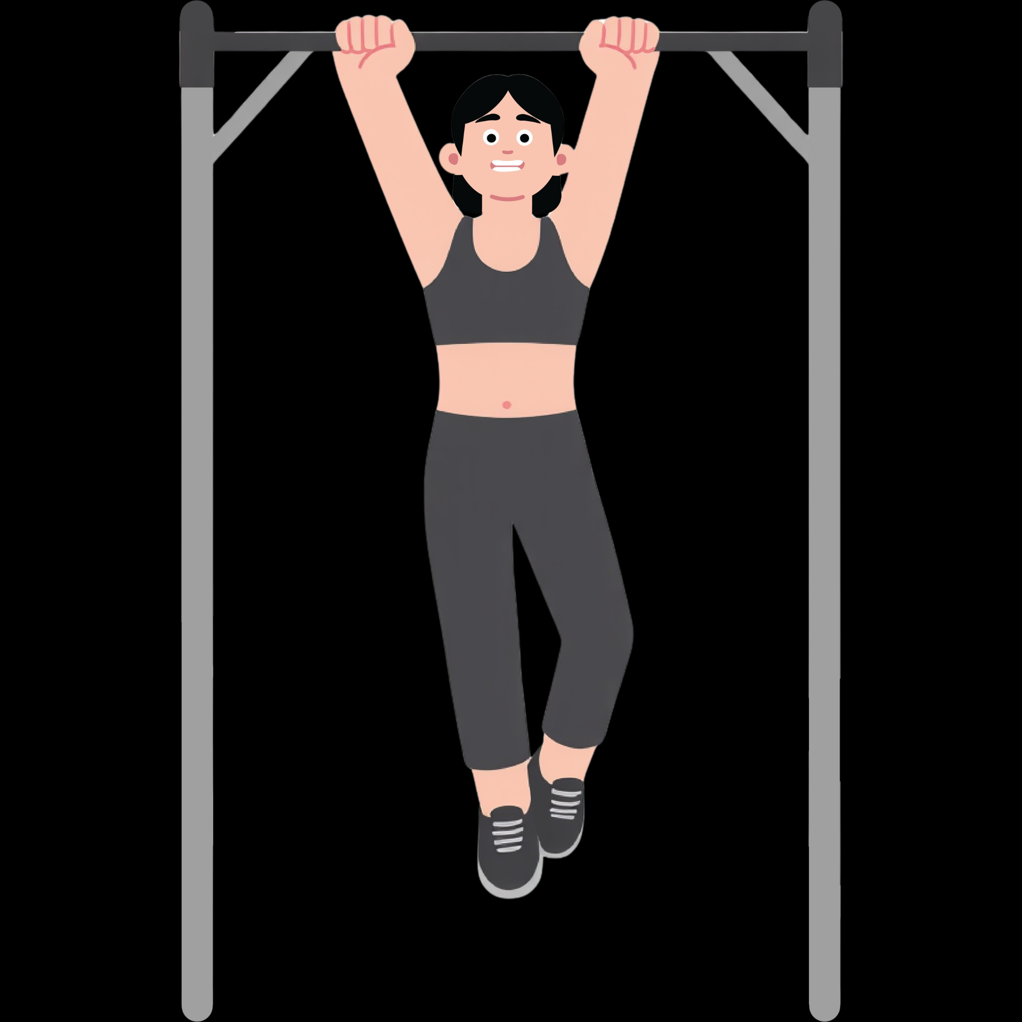 Person som gör Chins